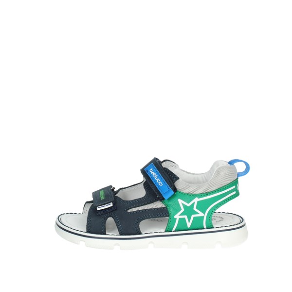 Balducci Shoes Flat Sandals Blue 8211001