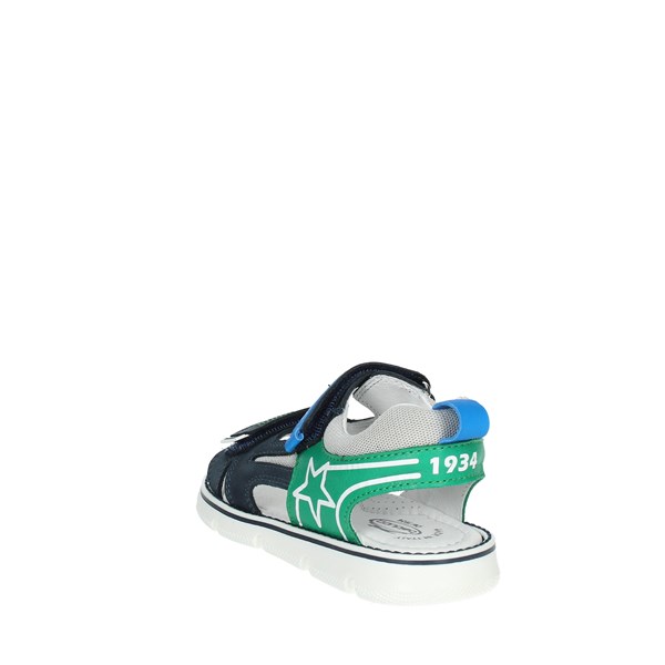 Balducci Shoes Flat Sandals Blue 8211001