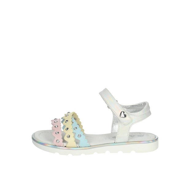 Asso Shoes Flat Sandals White/Pink AG-14885