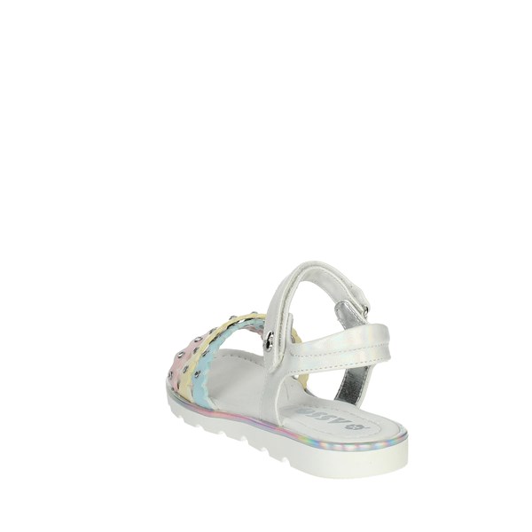 Asso Shoes Flat Sandals White/Pink AG-14885