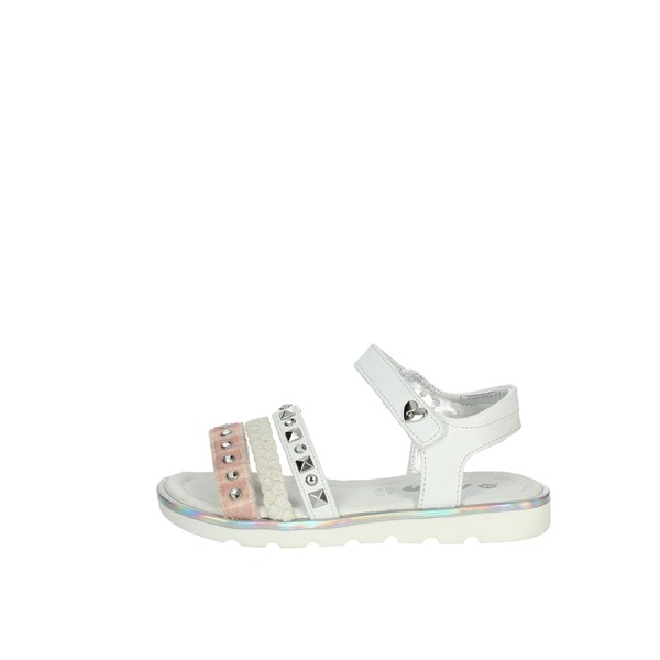 Asso Shoes Flat Sandals White AG-14882