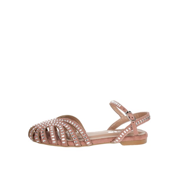 Asso Shoes Flat Sandals Old rose AG-14570