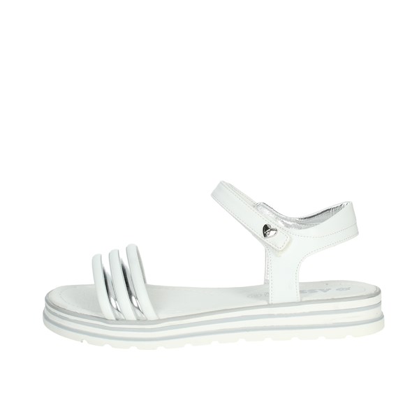 Asso Shoes Flat Sandals White AG-14962
