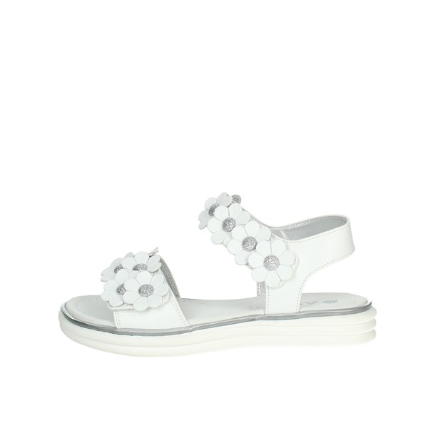 Asso Shoes Flat Sandals White AG-14941