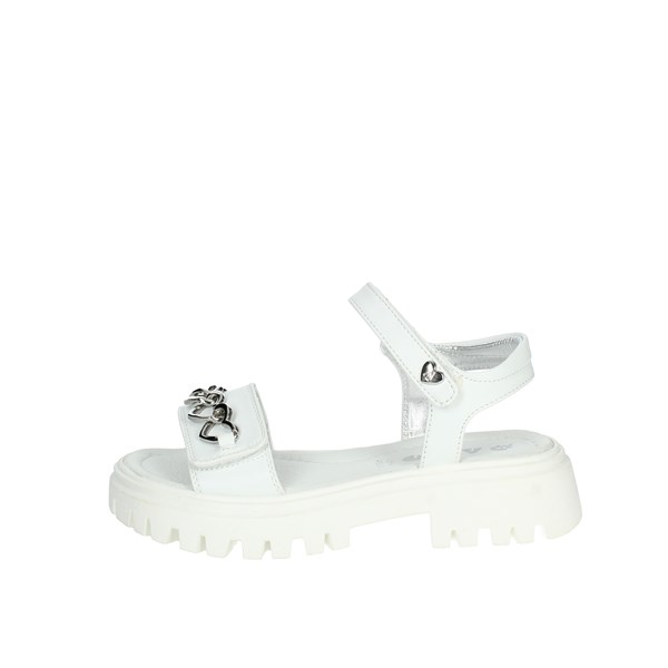 Asso Shoes Flat Sandals White A-14940