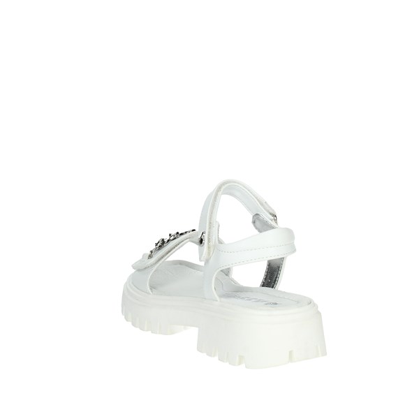 Asso Shoes Flat Sandals White A-14940