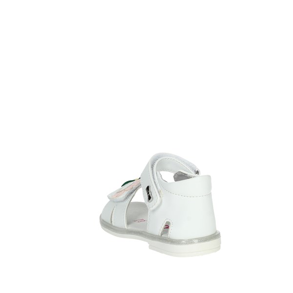 Asso Shoes Flat Sandals White AG-14981