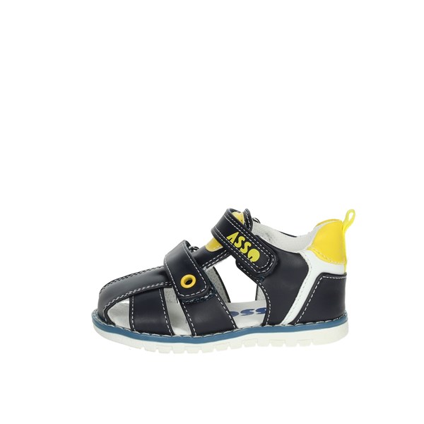 Asso Shoes Sandals Blue AG-15012