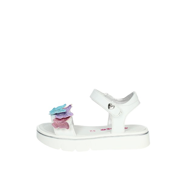 Asso Shoes Flat Sandals White AG-14842