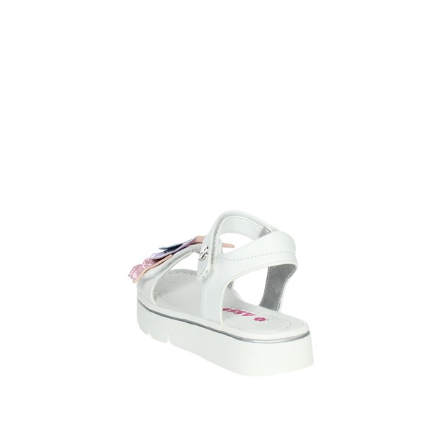 Asso Shoes Flat Sandals White AG-14842