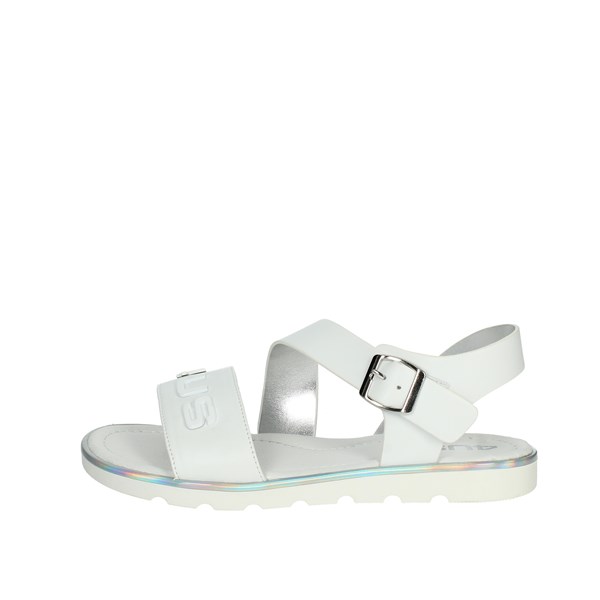 4us Paciotti Shoes Flat Sandals White 42395