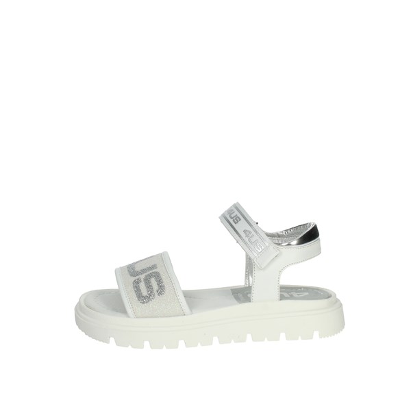 4us Paciotti Shoes Flat Sandals White 42400