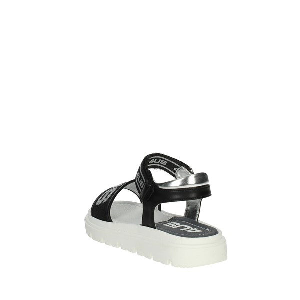 4us Paciotti Shoes Flat Sandals Black 42400