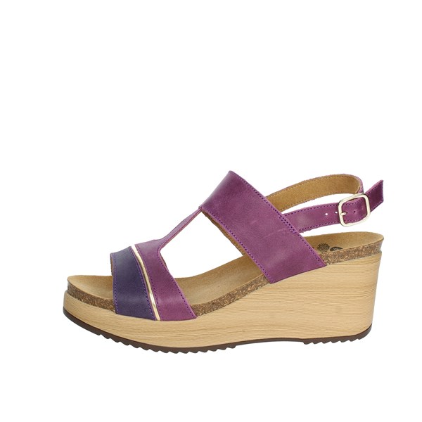 Scholl Shoes Platform Sandals Purple ELYSSA