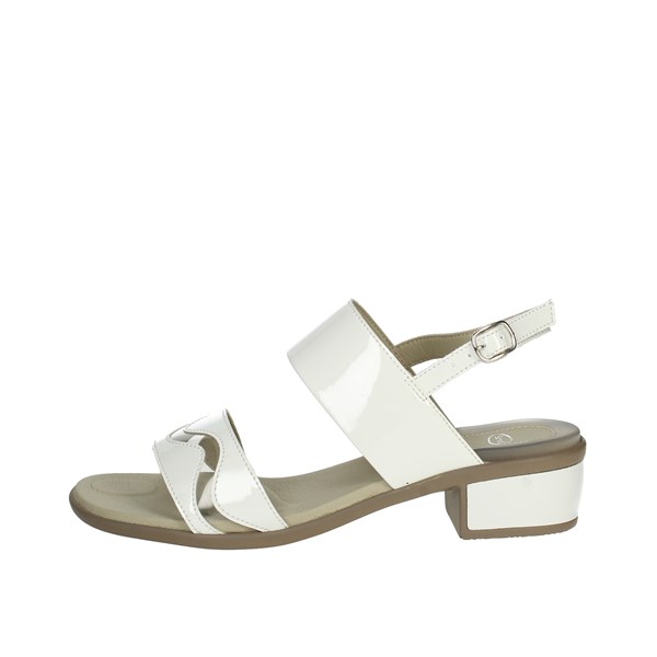 Scholl Shoes Flat Sandals White KOI SANDAL