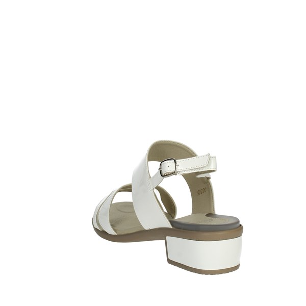 Scholl Shoes Flat Sandals White KOI SANDAL