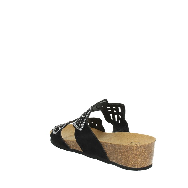 Scholl Shoes Flat Slippers Black CAMILLA