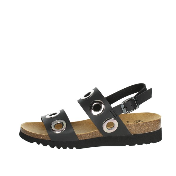 Scholl Shoes Flat Sandals Black LARA SANDAL