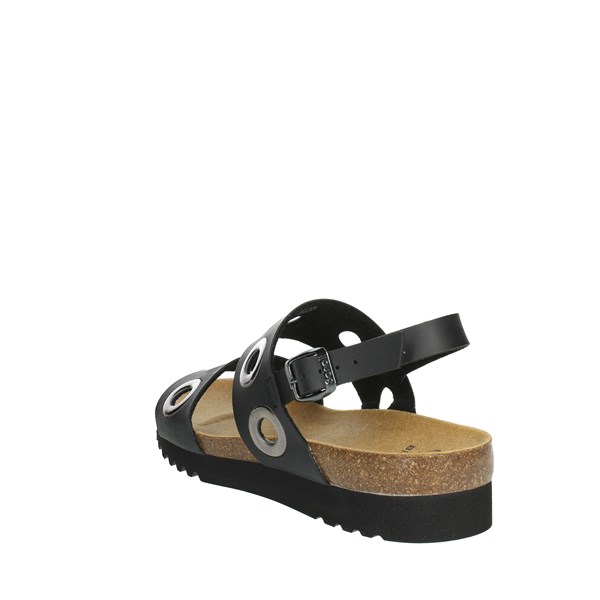 Scholl Shoes Flat Sandals Black LARA SANDAL