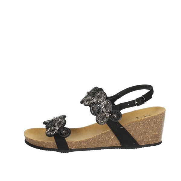 Scholl Shoes Flat Sandals Black SCARLETT