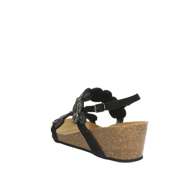 Scholl Shoes Flat Sandals Black SCARLETT