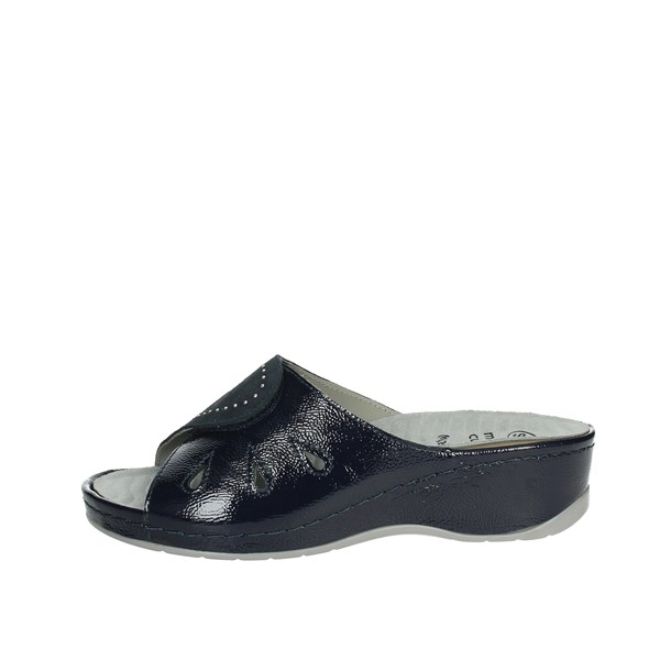 Scholl Shoes Flat Slippers Blue NIVES