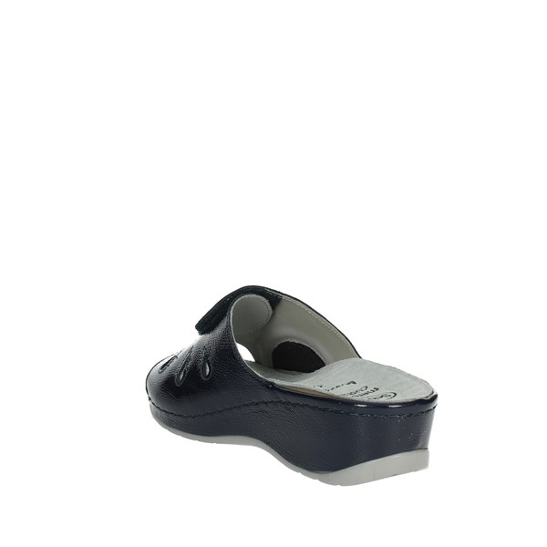 Scholl Shoes Flat Slippers Blue NIVES