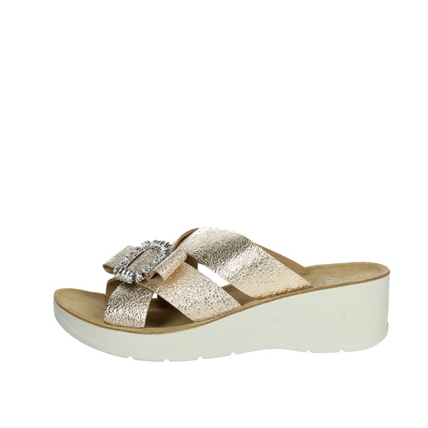 Scholl Shoes Flat Slippers Platinum  AURORA