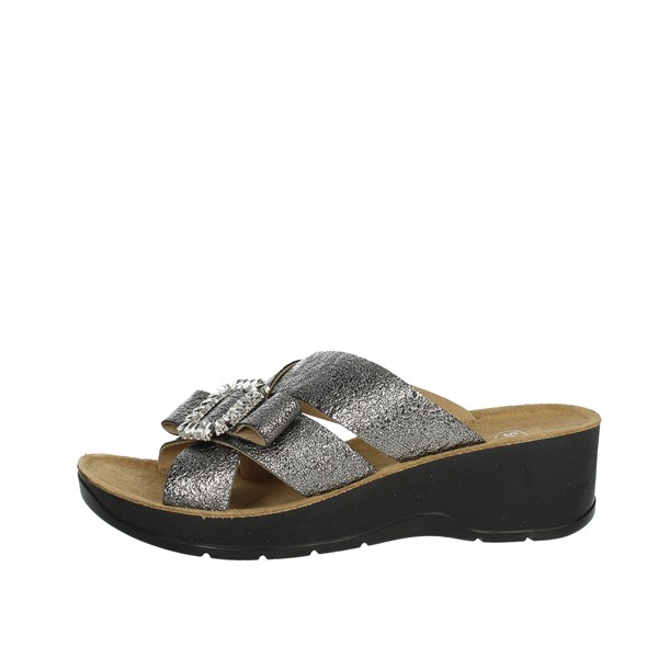 Scholl Shoes Flat Slippers Charcoal grey AURORA