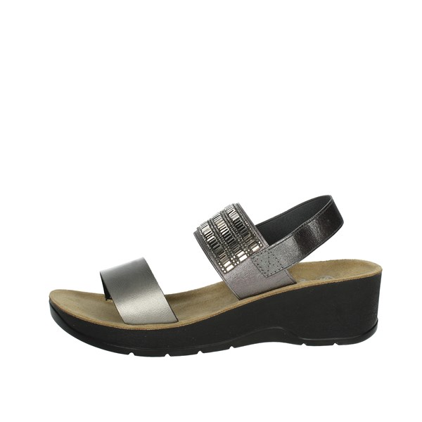 Scholl Shoes Platform Sandals Charcoal grey CRISTINA