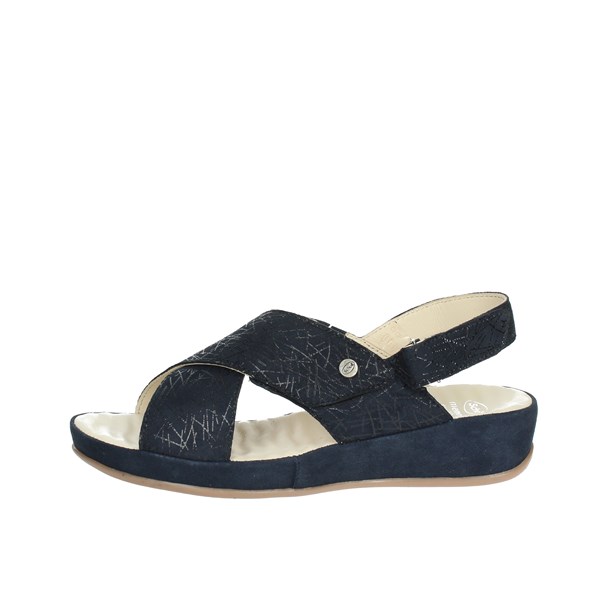Scholl Shoes Flat Sandals Blue FABIA
