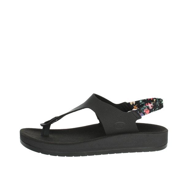 Scholl Shoes Flat Sandals Black ELLA FLIP-FLOP