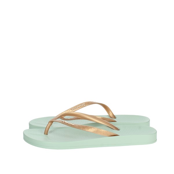 Ipanema Shoes Flip Flops Gold 81030
