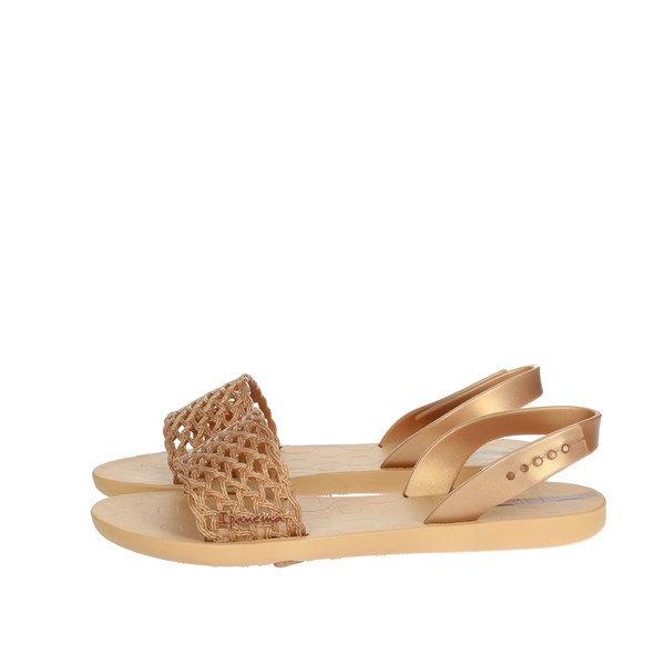 Ipanema Shoes Flat Sandals Gold 82855
