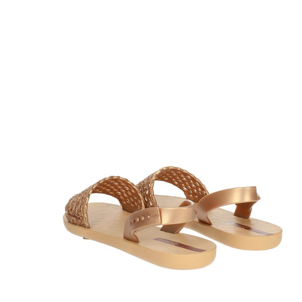 Ipanema Shoes Flat Sandals Gold 82855