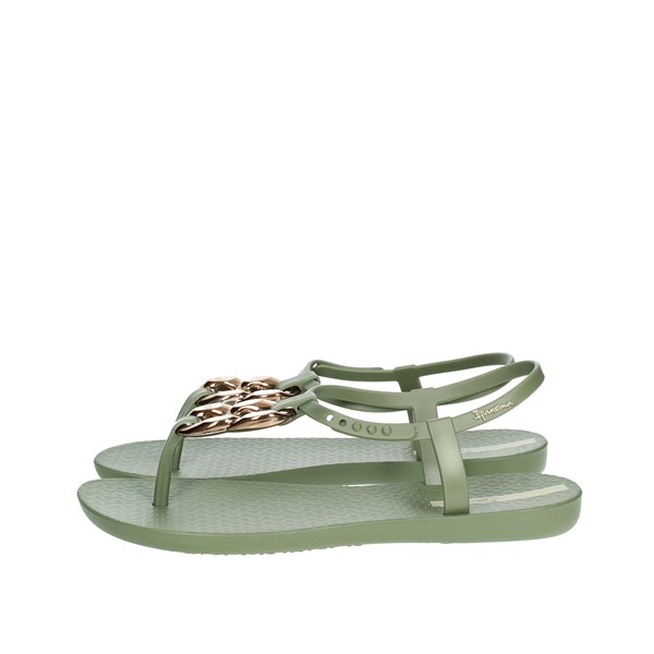 Ipanema Shoes Flat Sandals Dark Green 83330