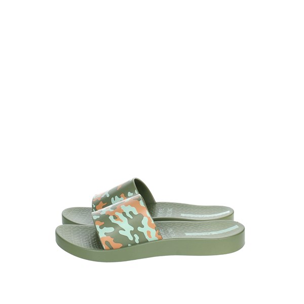 Ipanema Shoes Flat Slippers Dark Green 83349
