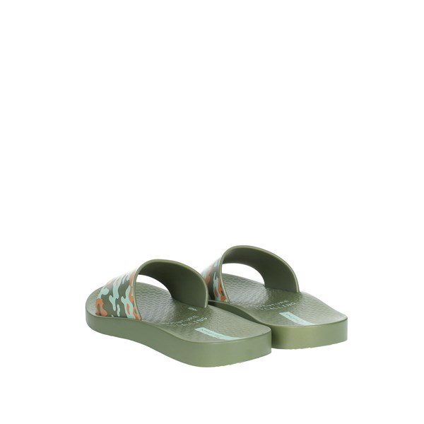 Ipanema Shoes Flat Slippers Dark Green 83349