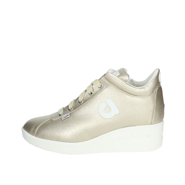 Agile By Rucoline  Shoes Sneakers Gold JACKIE SPAKO