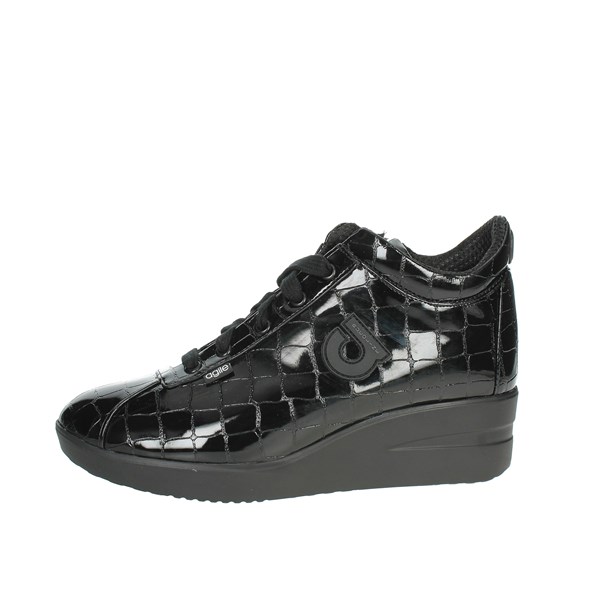 Agile By Rucoline  Shoes Sneakers Black JACKIE COCCO 226