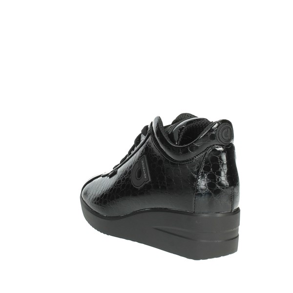 Agile By Rucoline  Shoes Sneakers Black JACKIE CROCO 226