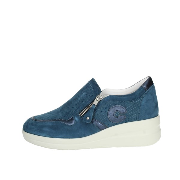 Cinzia Soft Shoes Slip-on Shoes Blue IV16945