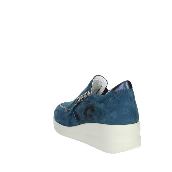 Cinzia Soft Shoes Slip-on Shoes Blue IV16945