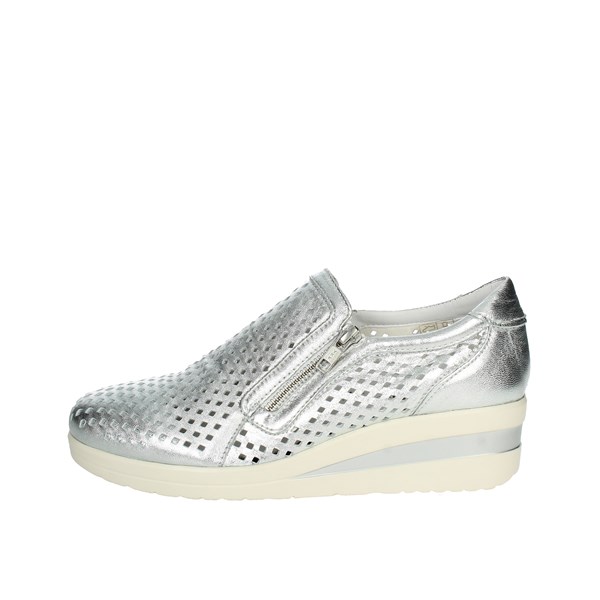 Cinzia Soft Shoes Slip-on Shoes Silver IV119827-SS