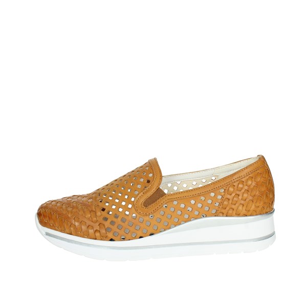 Cinzia Soft Shoes Slip-on Shoes Brown leather IV2014846-CA