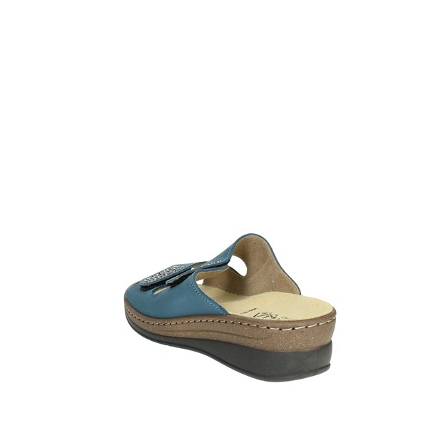 Cinzia Soft Shoes Flat Slippers Light blue MQ302B