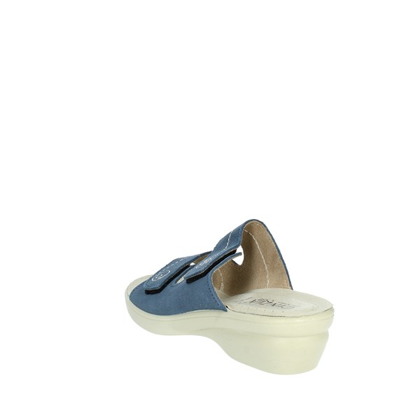 Cinzia Soft Shoes Flat Slippers Blue MQ542636