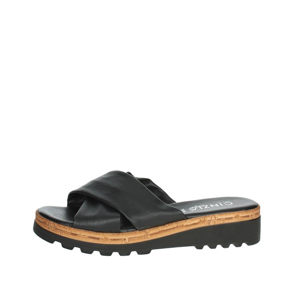 Cinzia Soft Shoes Flat Slippers Black IAF22974