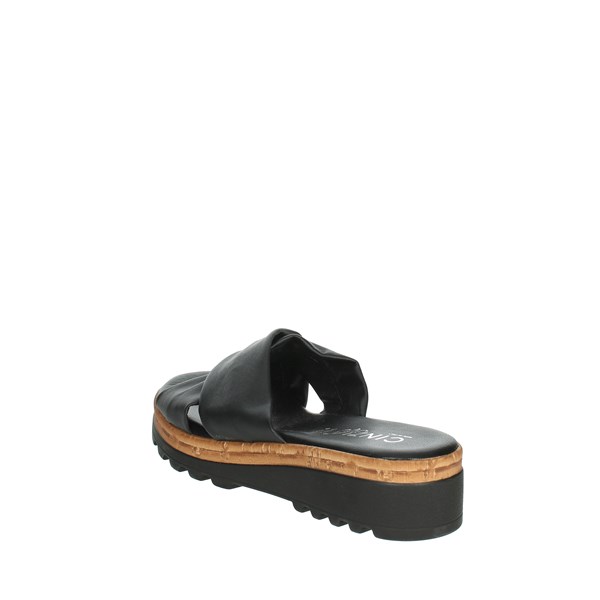 Cinzia Soft Shoes Flat Slippers Black IAF22974
