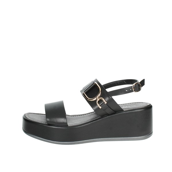 Cinzia Soft Shoes Platform Sandals Black CD421481